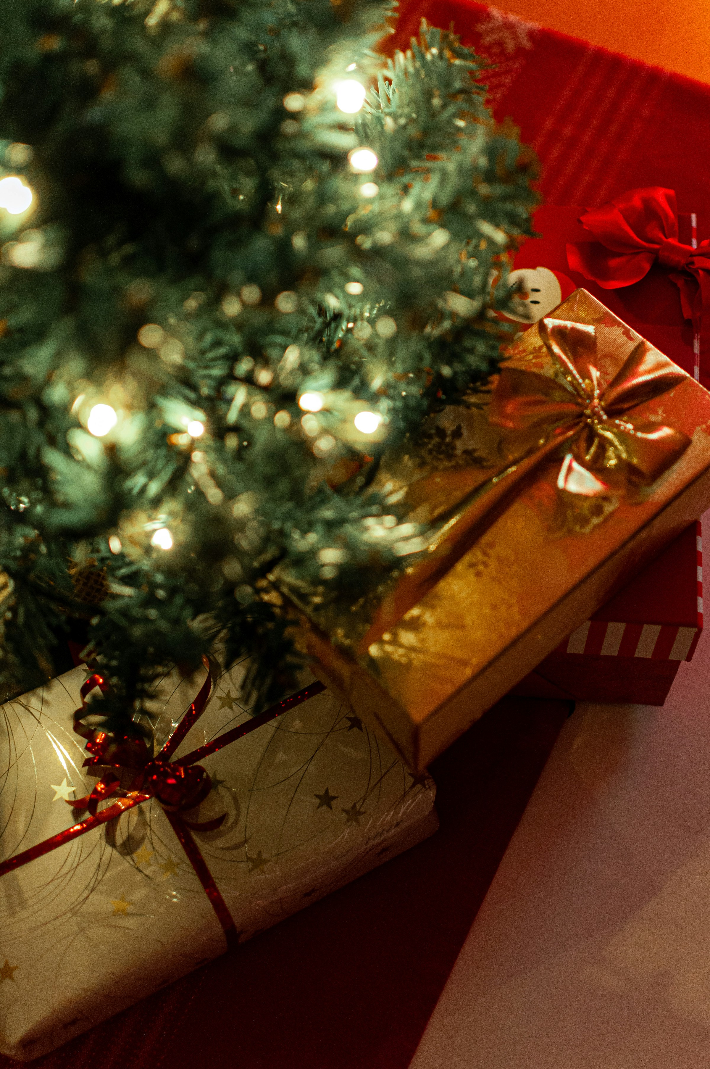 Des cadeaux sous un sapin de Noël | Source : Unsplash