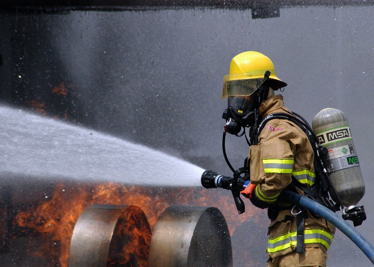 Un pompier | Photo : Pixabay