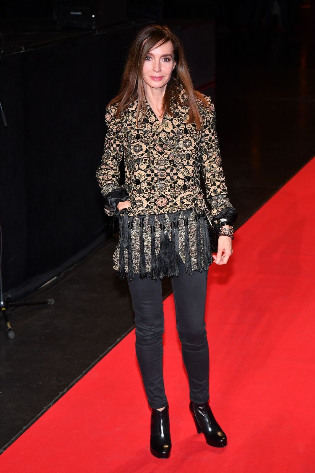 L'actrice Anne Parillaud assiste à la cérémonie d'ouverture du 10e Festival du film Lumière à Lyon, en France. | Photo : Getty Images