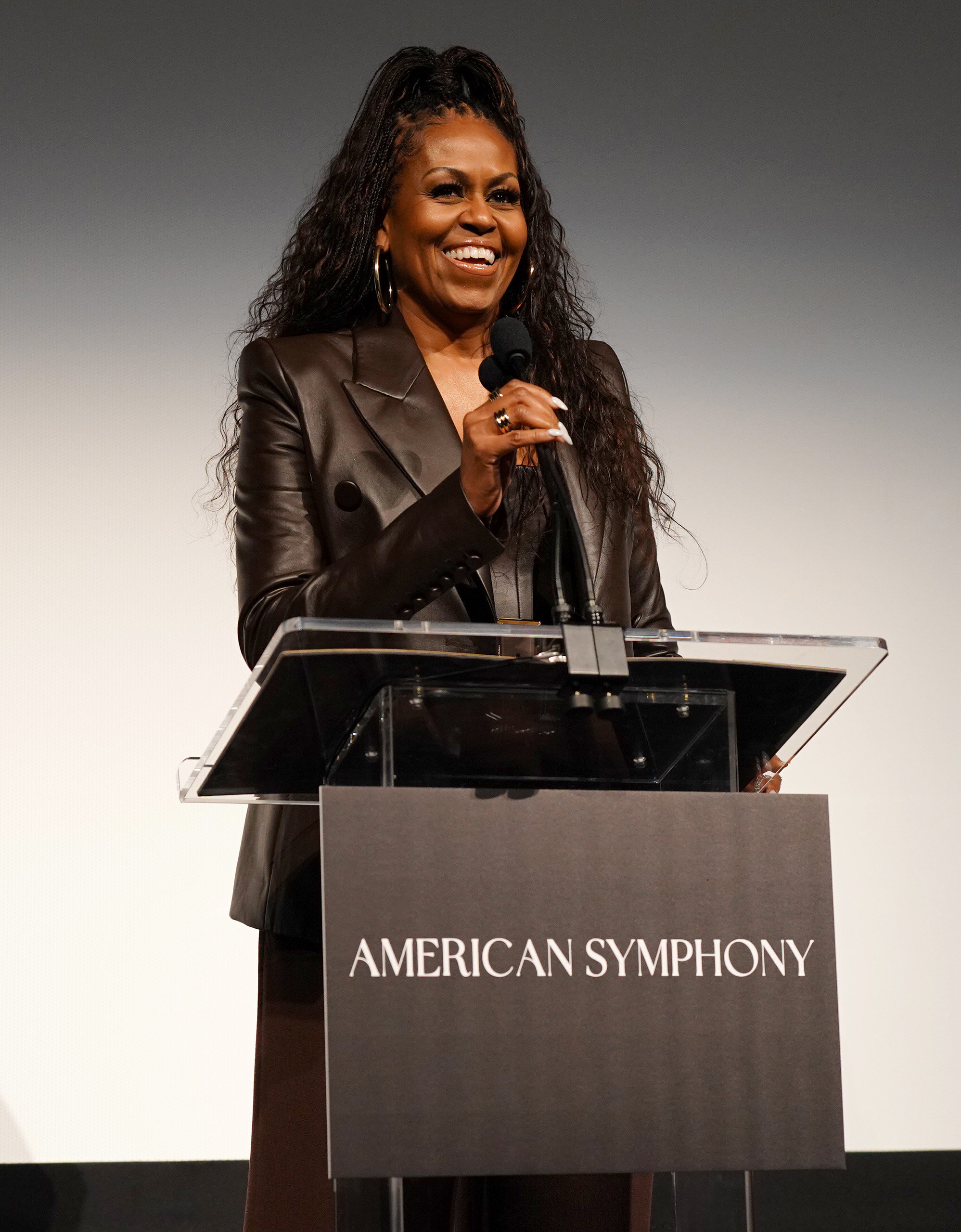 Michelle Obama lors de la première de l'American Symphony New Orleans, le 7 décembre 2023, en Louisiane | Source : Getty Images