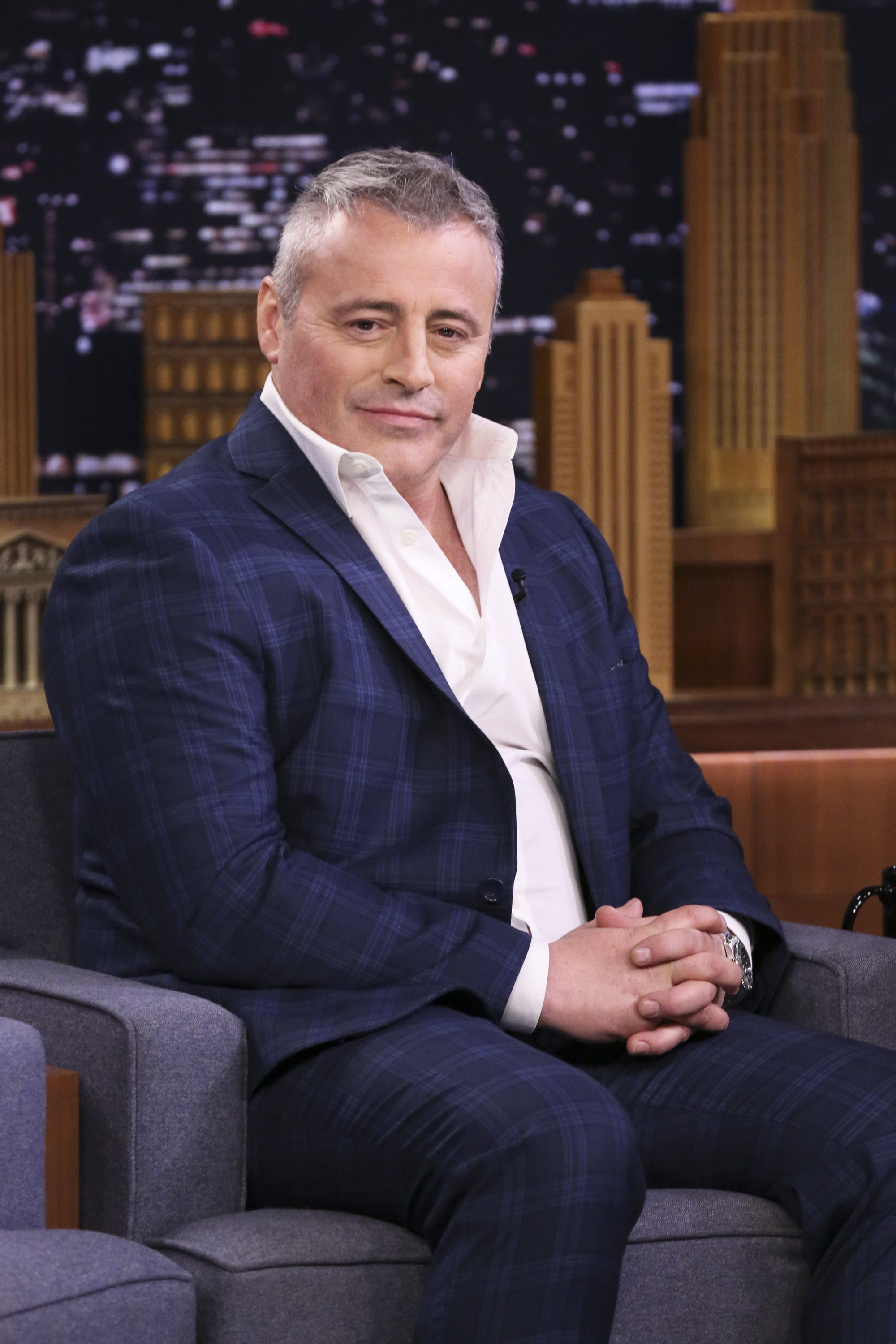 Matt LeBlanc lors d'une apparition dans l'émission "The Tonight Show Starring Jimmy Fallon" le 24 janvier 2019 | Sources : Getty Images