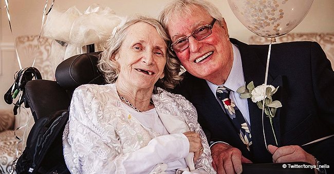 Pauline, 72 ans, a finalement dit "oui" après 42 demandes de mariage en 42 ans