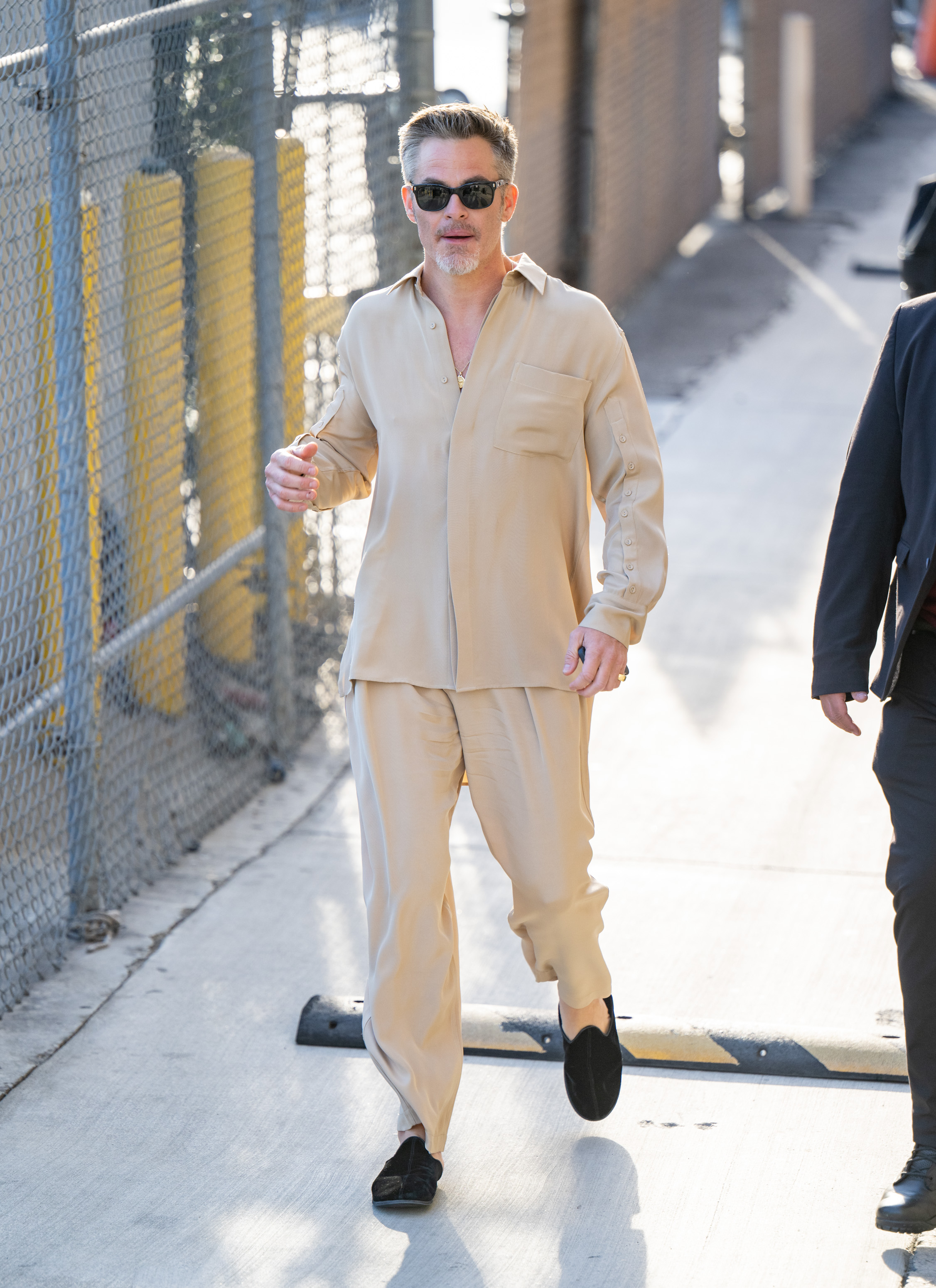 Chris Pine vu à "Jimmy Kimmel Live" le 27 mars 2023 à Los Angeles, Californie. | Source : Getty Images