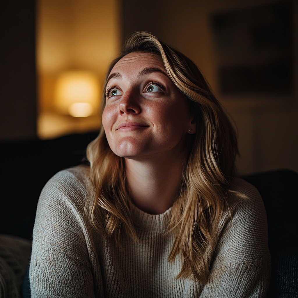 Une femme souriante | Source : Midjourney