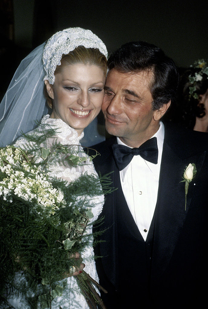 Peter Falk et Shera Danese, vers 1977 | Source : Getty Images