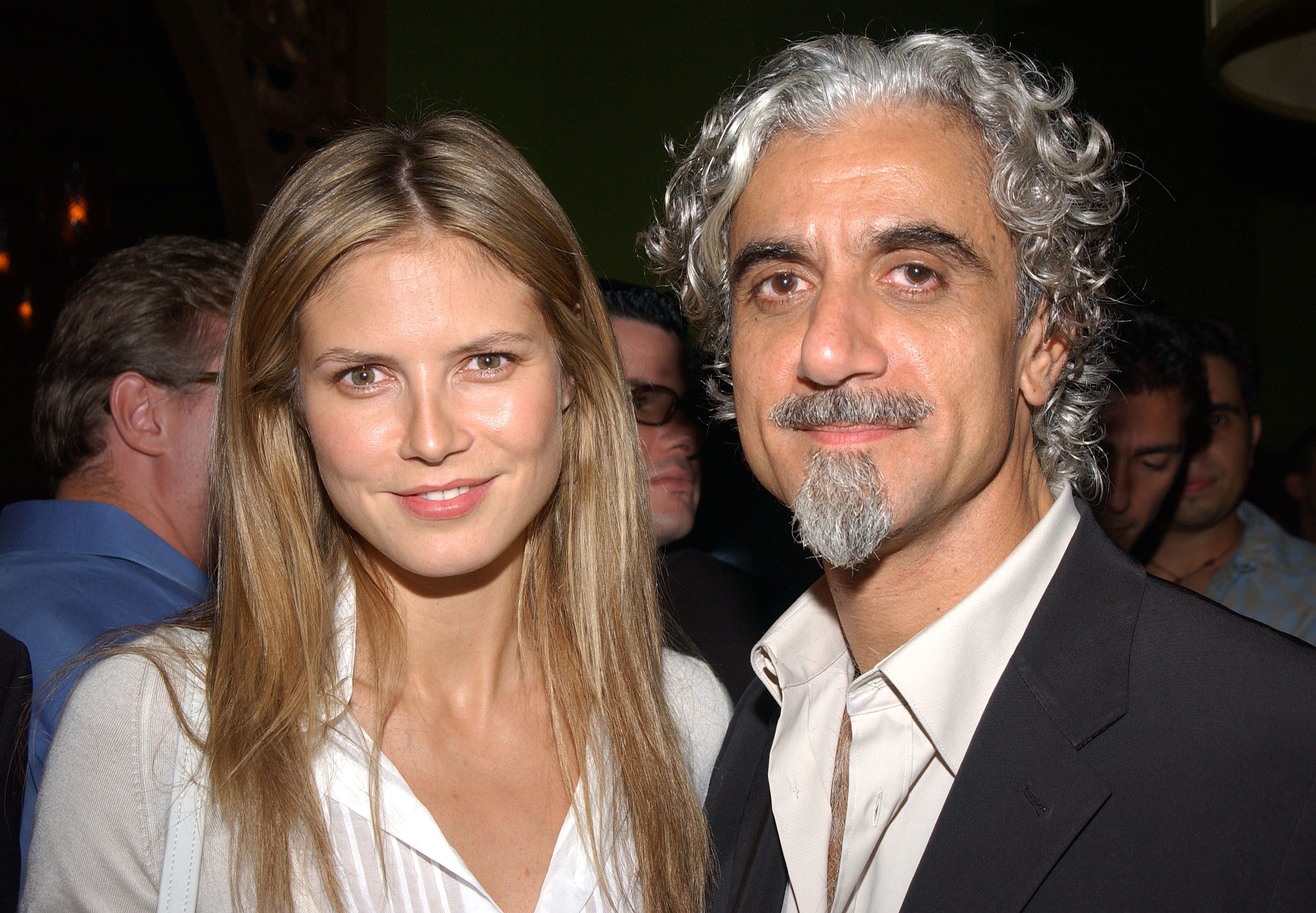 Heidi Klum et Ric Pipino à la soirée Rosa Cha Post-Show Celebration le 19 septembre 2002 à New York. | Source : Getty Images