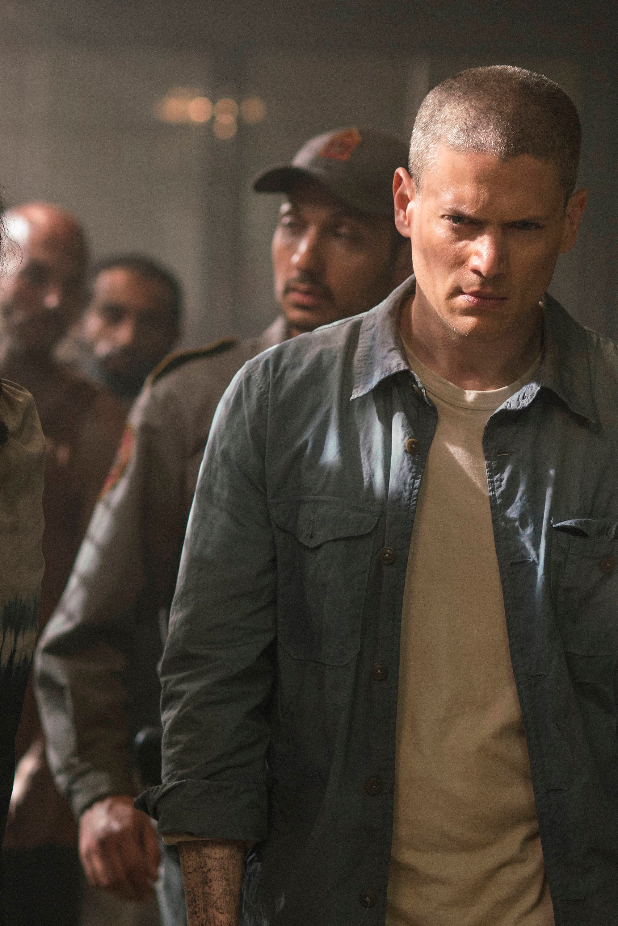 Wentworth Miller sur le plateau de "Prison Break", 2016 | Source : Getty Images