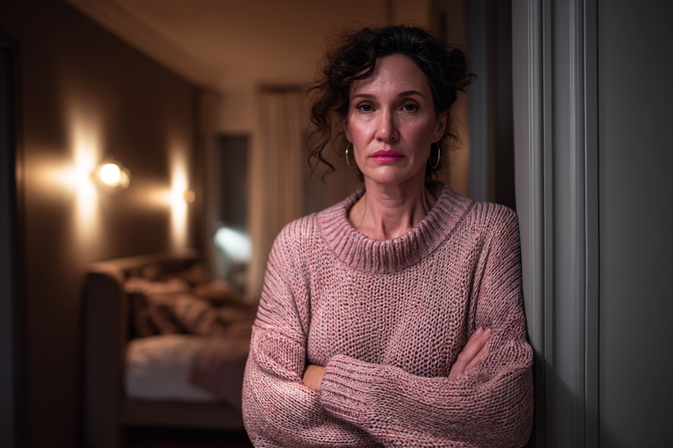 Une femme triste | Source : Midjourney