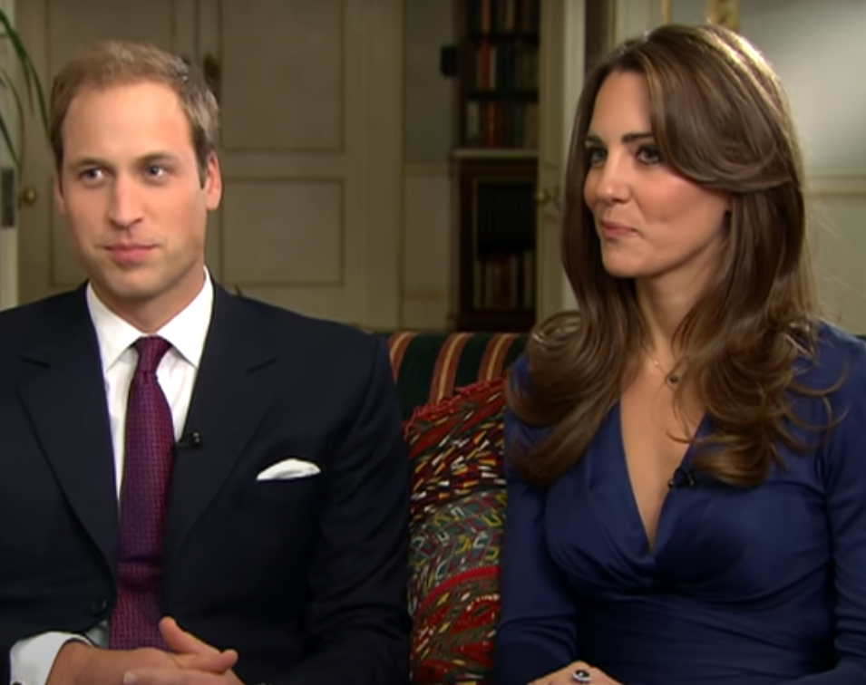 Le prince William et la princesse Catherine lors d'une interview sur leurs fiançailles postée le 16 novembre 2020 | Source : YouTube/ITV News