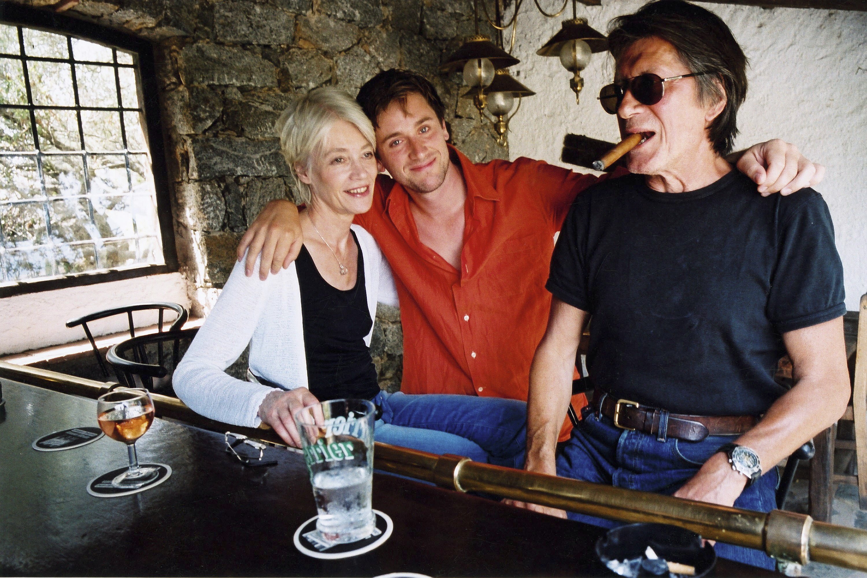 Jacques Dutronc, Thomas Dutronc et Françoise Hardy | photo : Getty Images