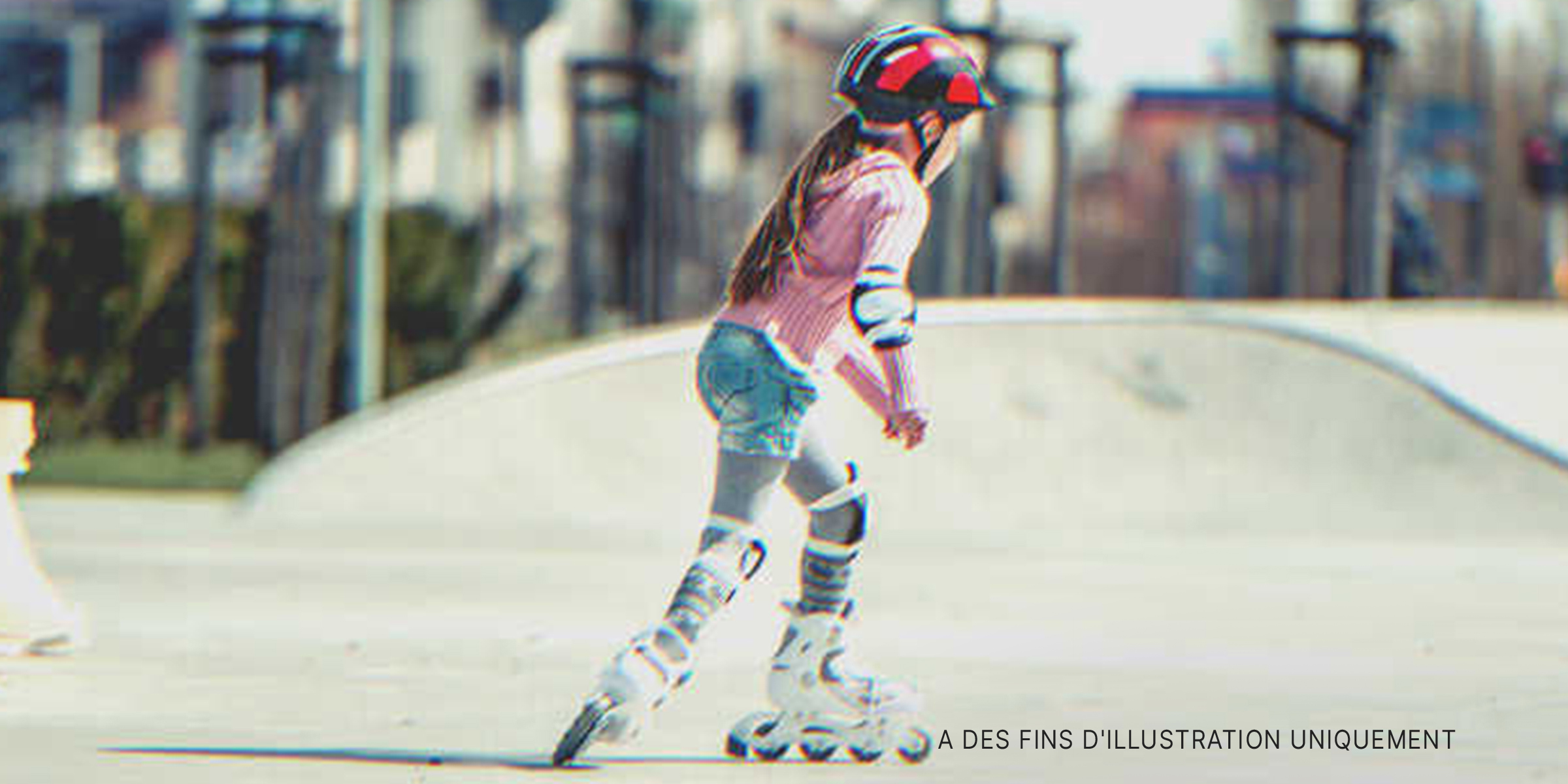 Une petite fille en train de patiner | Source : Shutterstock