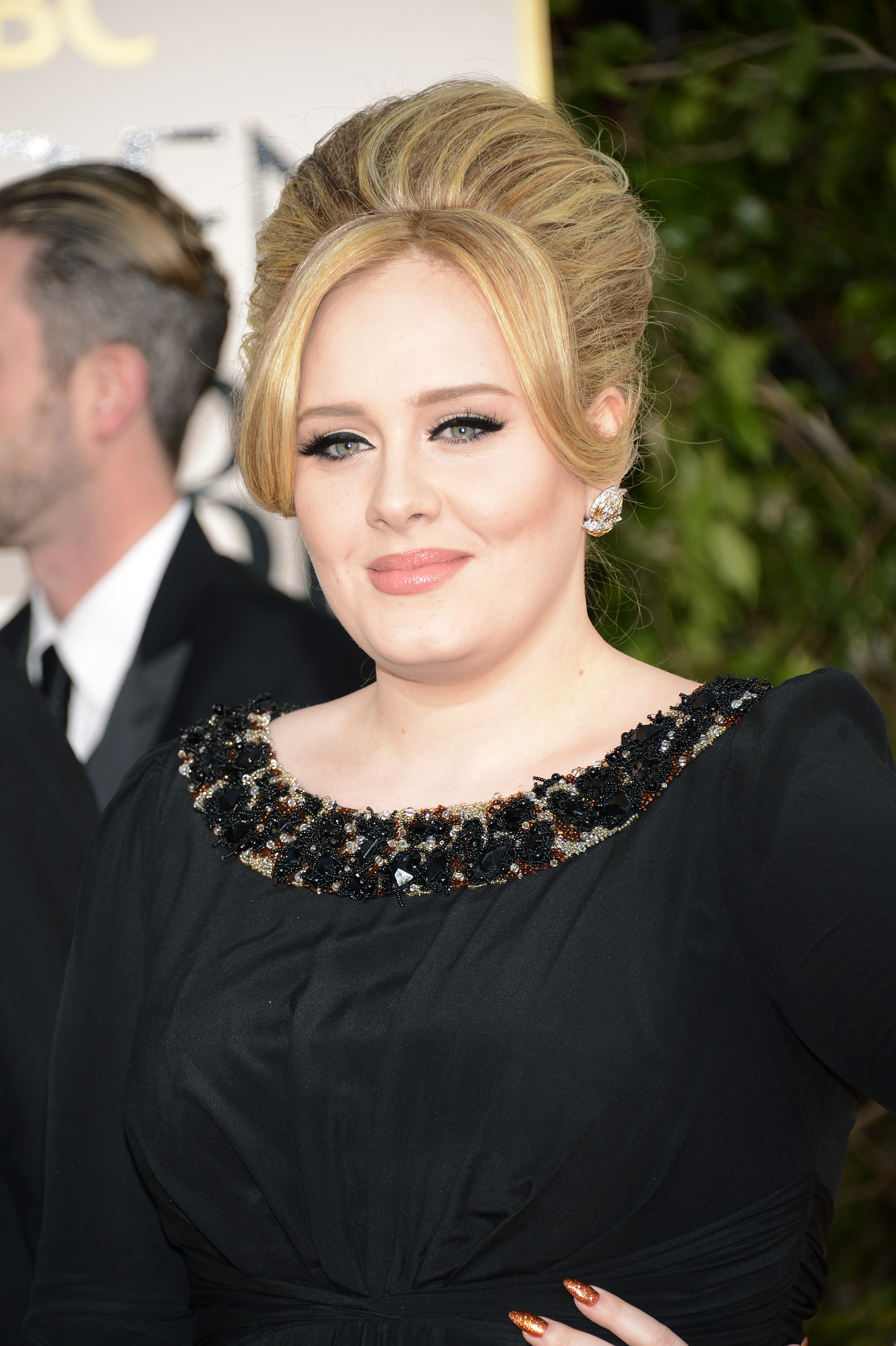 Adele at the 70th Annual Golden Globe Awards on January 13, 2013, in Beverly Hills, California | Source : Getty Images