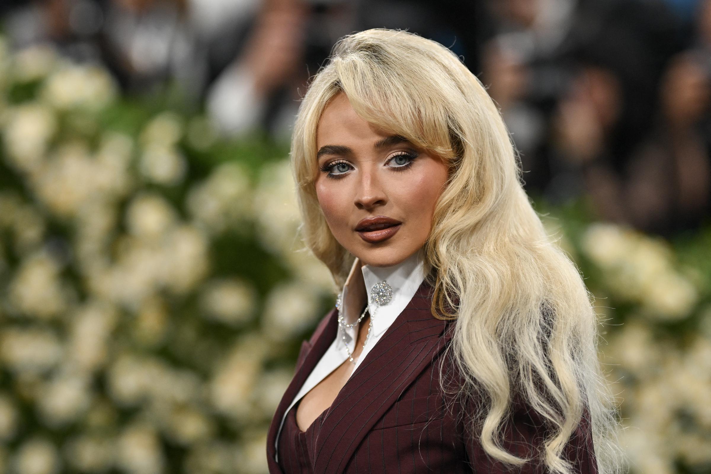 Sabrina Carpenter au Met Gala le 5 mai 2025 | Source : Getty Images