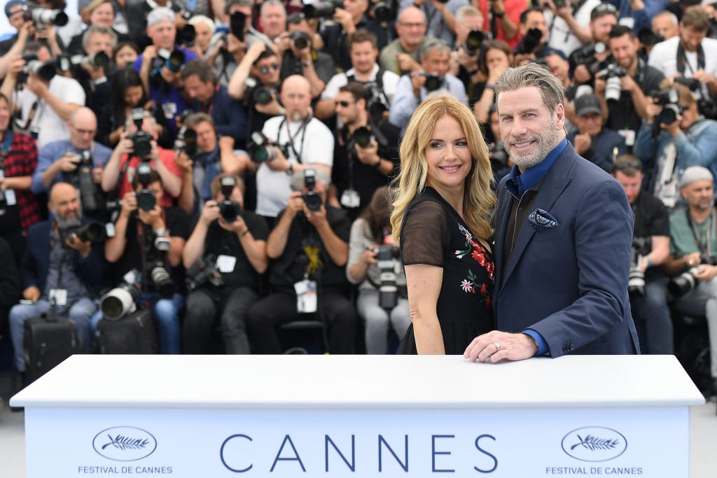 Kelly Preston and John Travolta au 71ème Festival de Cannes. | Photo : GettyImages