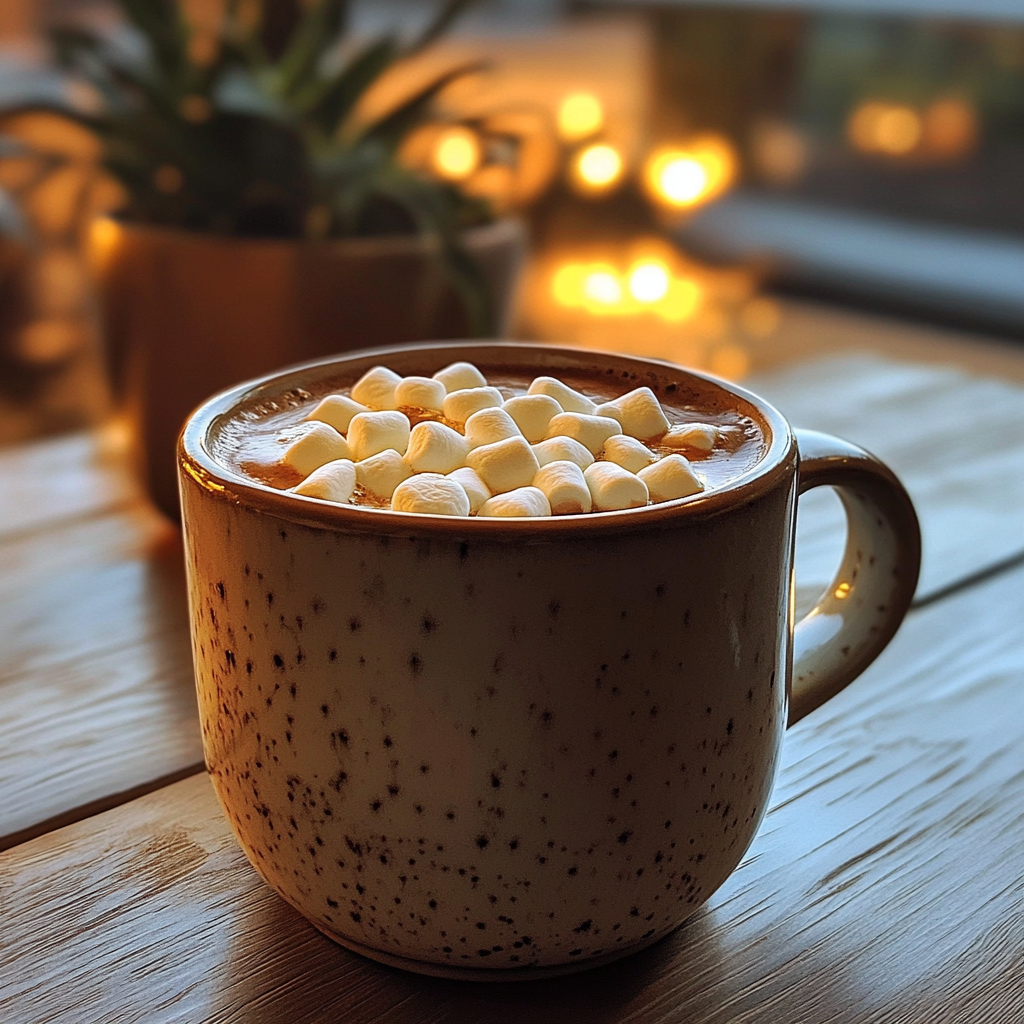 Une tasse de chocolat chaud | Source : Midjourney