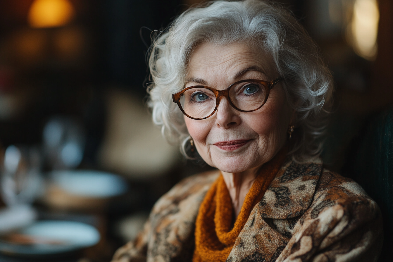 Femme âgée embarrassée | Source : Midjourney