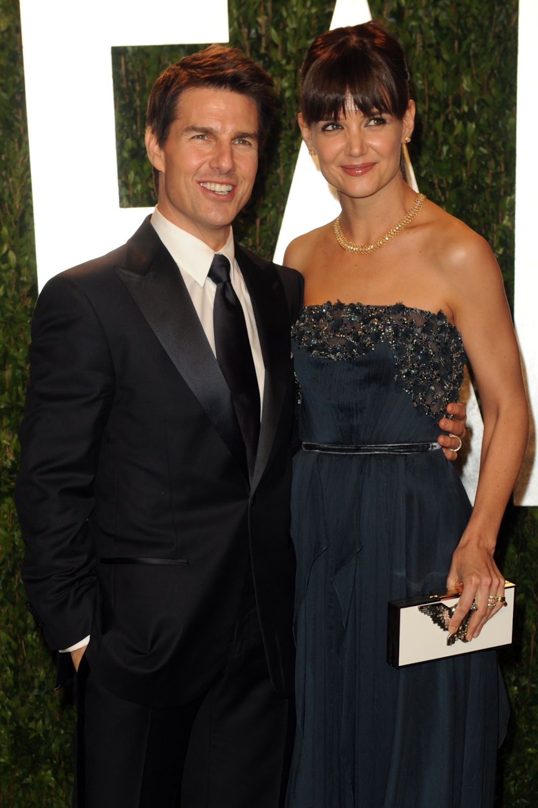 Tom Cruise et Katie Holmes ont assisté à la 18e soirée annuelle des Oscars de Vanity Fair en 2012, exsudant le glamour au milieu d'une période turbulente de leur mariage. Cet événement a marqué l'une de leurs dernières apparitions publiques avant la décision surprenante de Katie de demander le divorce plus tard dans l'année. | Source : Getty Images