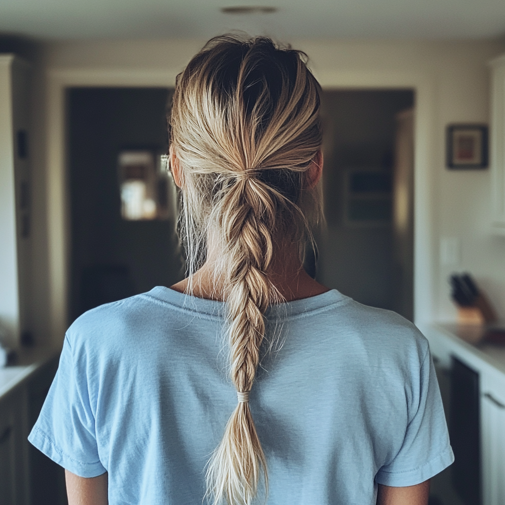 La vue arrière d'une femme | Source : Midjourney