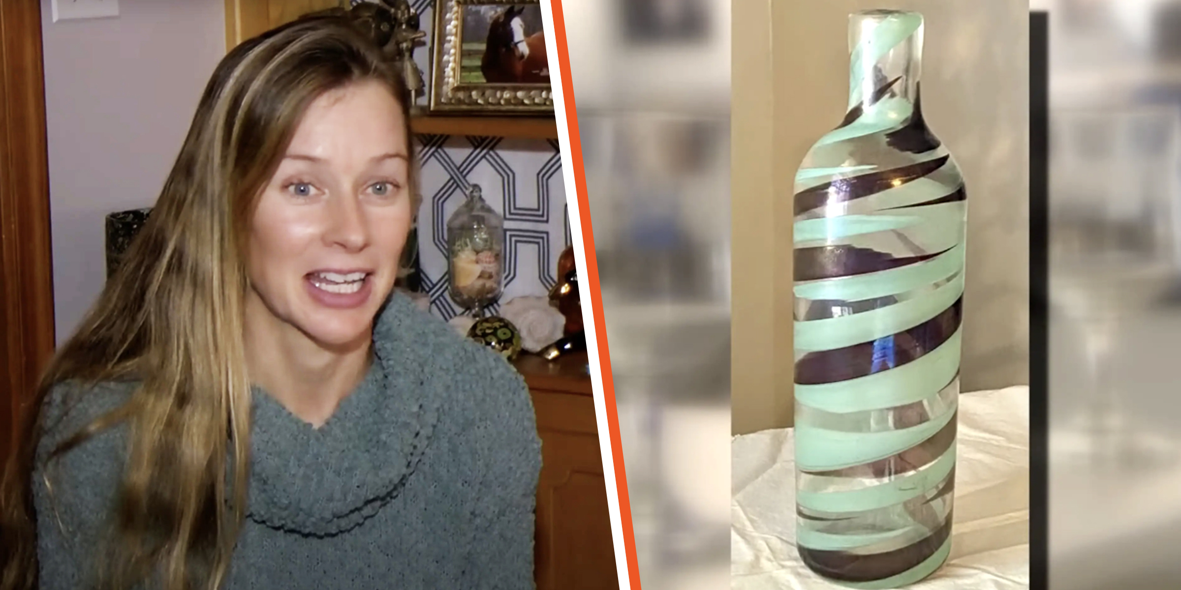 Jessica Vincent | Un vase en verre | Source : Youtube.com/WUSA9news