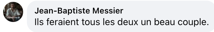 Commentaire d'internaute sur la bise entre Macron et Meloni | Source : capture Facebook@Le Monde