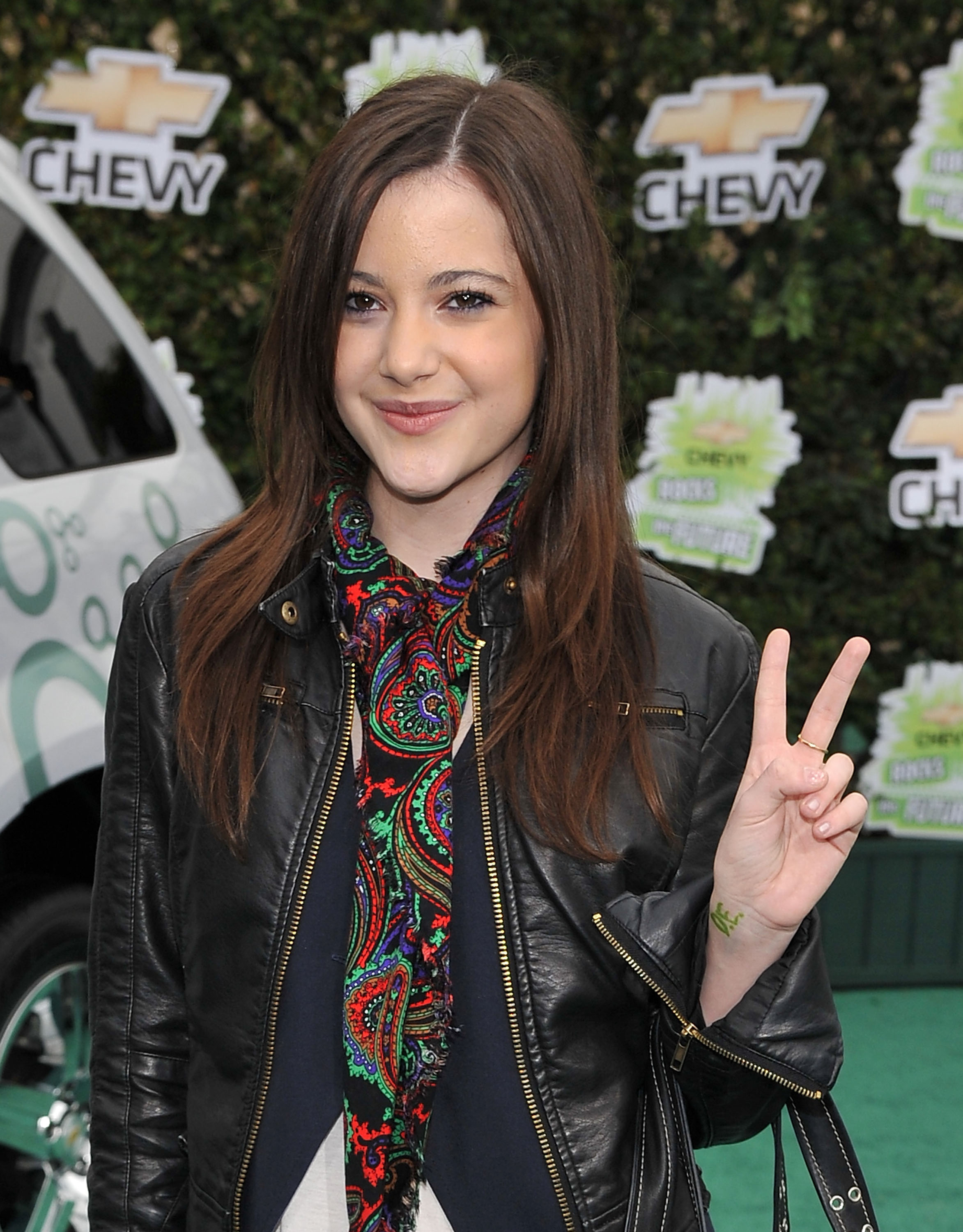 Alexa Nikolas arrive à Chevy Rocks The Future le 19 février 2008 à Burbank, Californie | Source : Getty Images