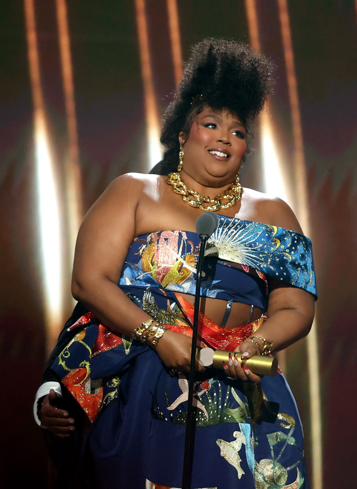 Lizzo pendant les 2022 People's Choice Awards, le 6 décembre 2022, à Santa Monica, en Californie. | Source : Getty Images