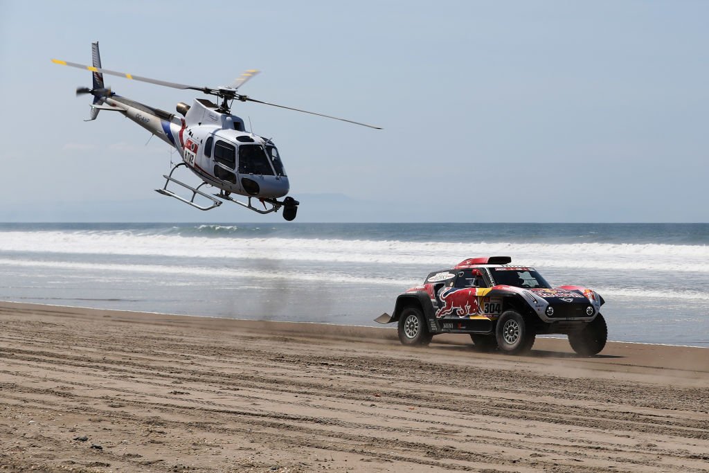 Une photo prise lors du Paris-Dakar 2019. l Source : Getty Images