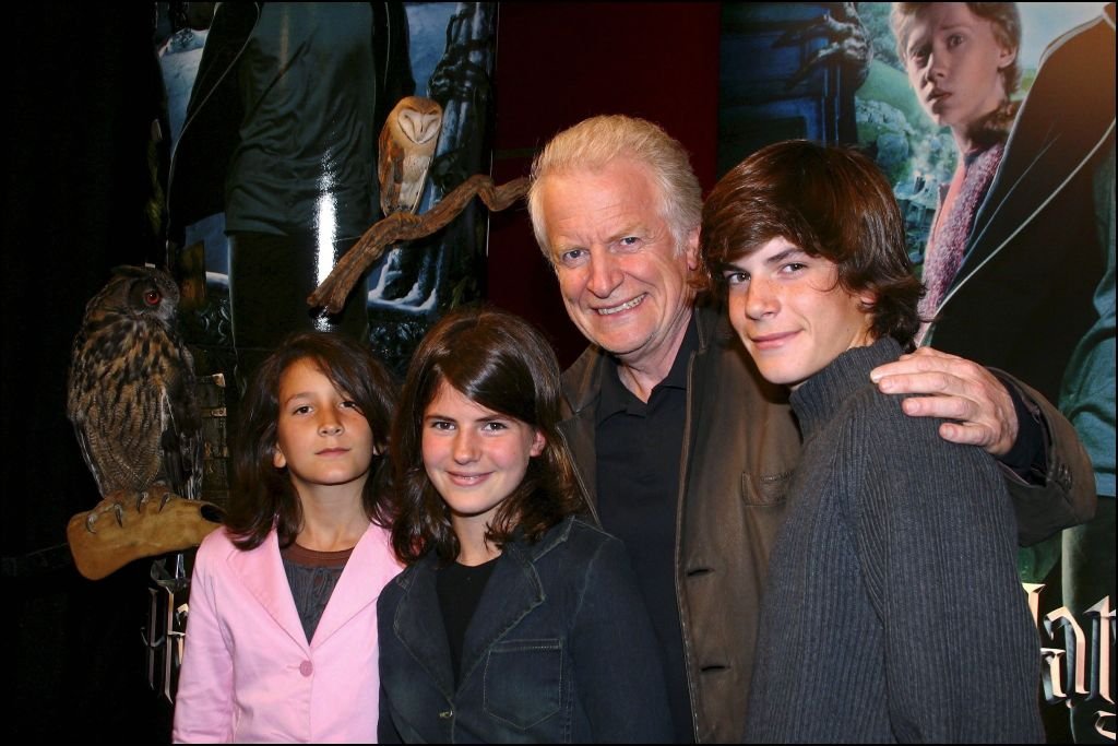 André Dussolier et ses enfants. | Source : Getty Images