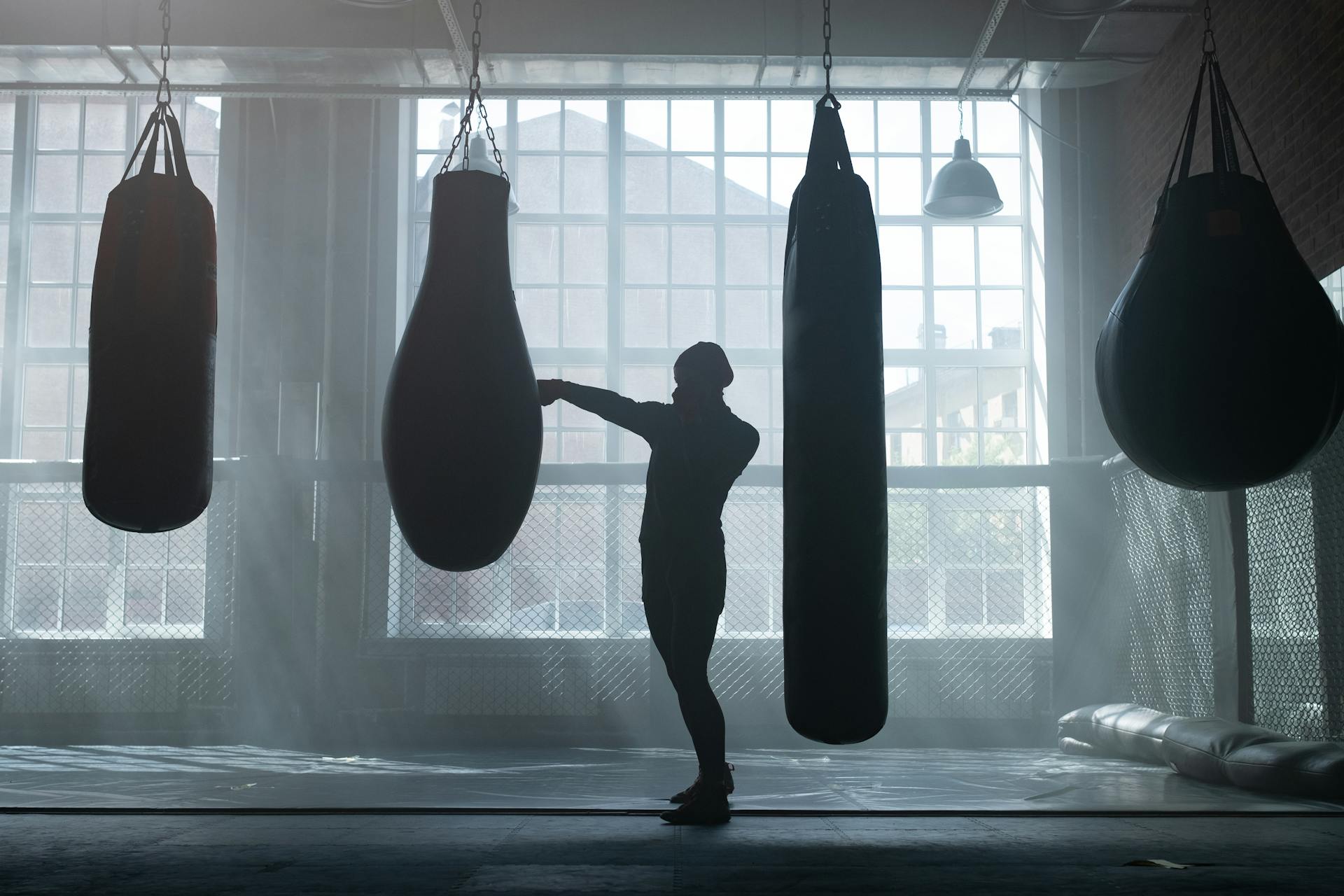 Une personne dans une salle de boxe | Source : Pexels