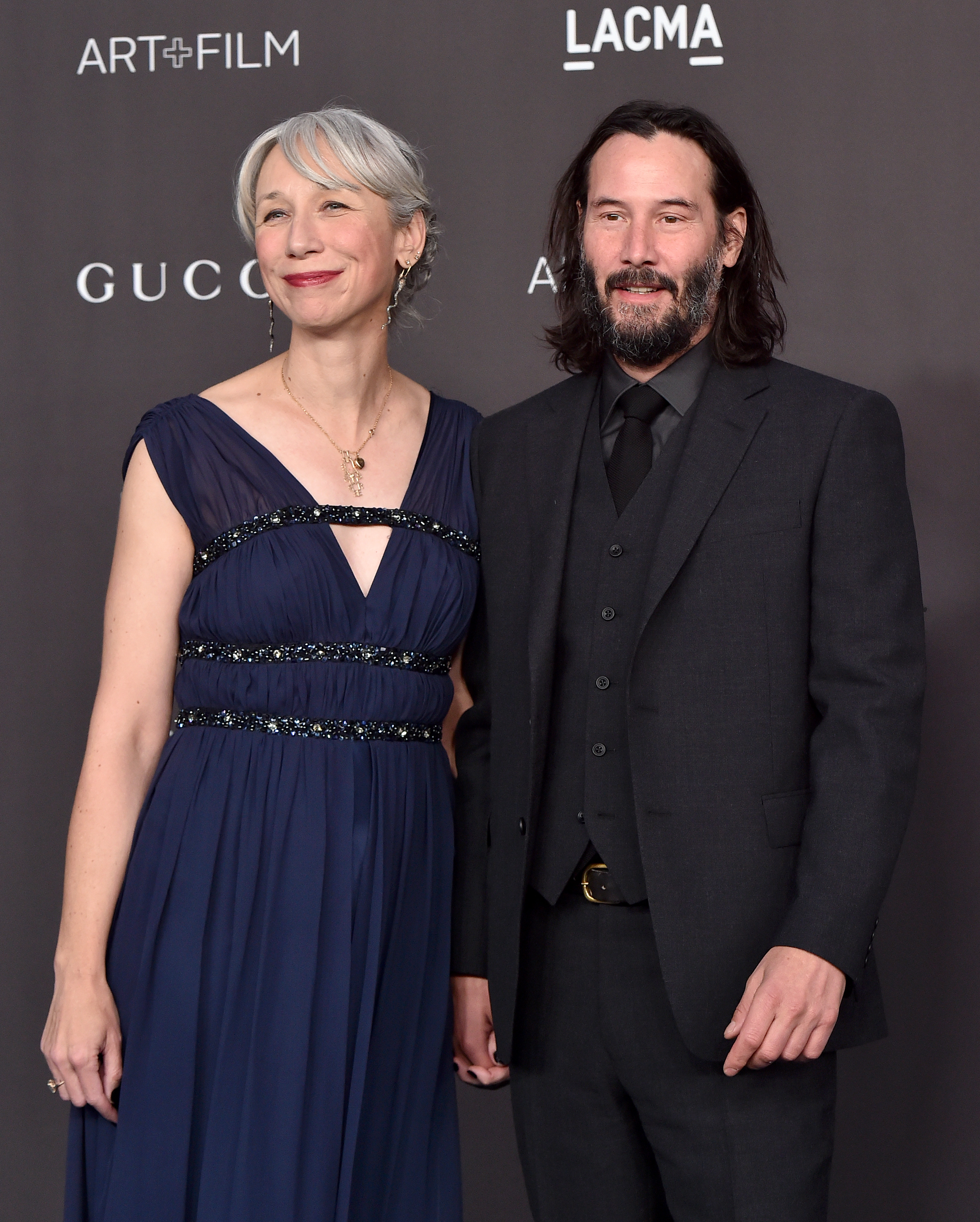 Alexandra Grant et Keanu Reeves assistent au gala 2019 LACMA Art + Film présenté par Gucci le 2 novembre 2019 | Source : Getty Images