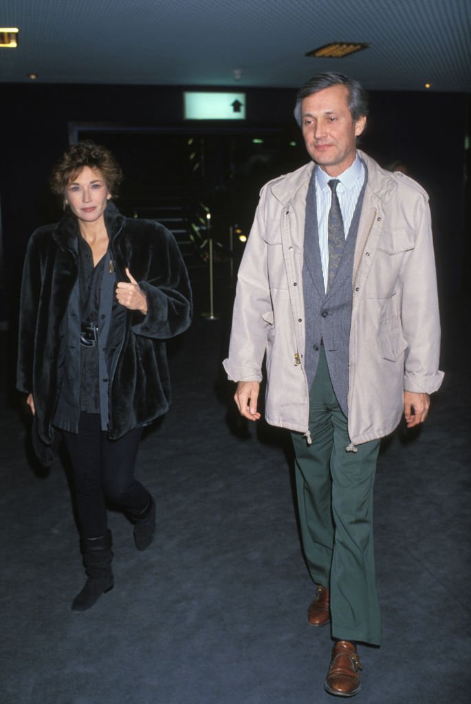 Marlène Jobert et son mari Walter Green. І Source : Getty Images  