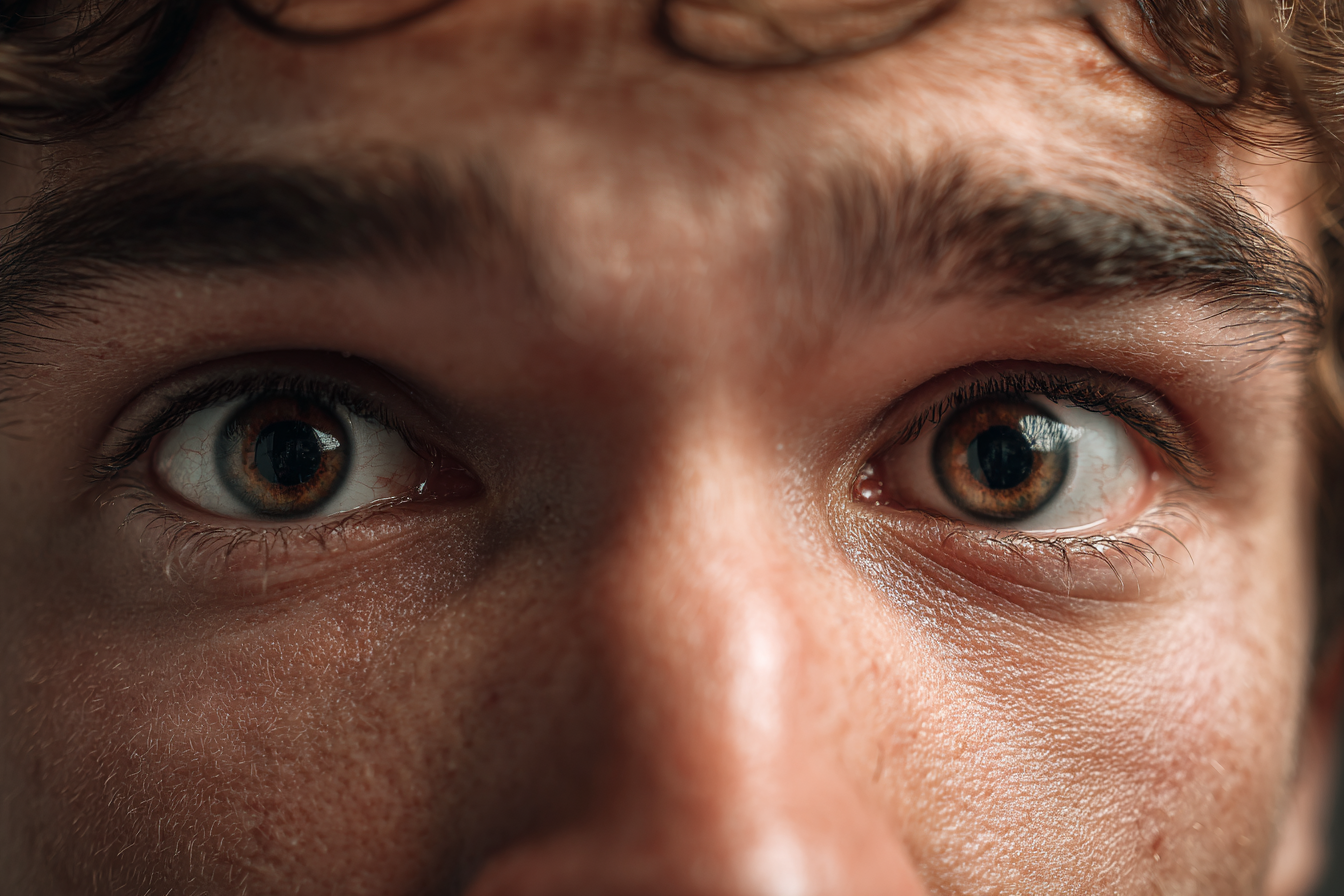 Un homme au regard incertain | Source : Midjourney