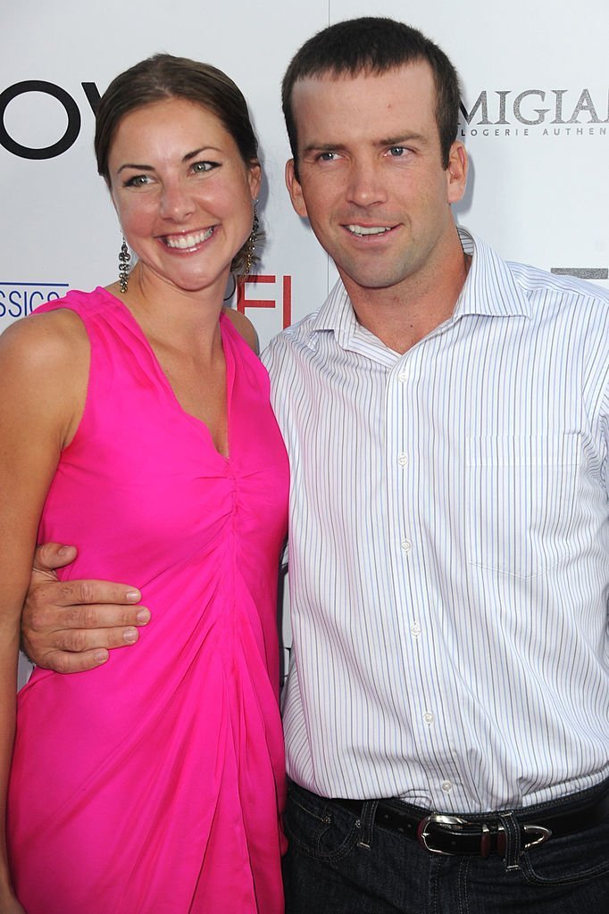Lucas Black et sa femme Maggie O'Brien. I Image : Getty Images.