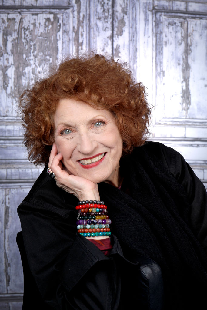L'actrice Andrea Ferreol pose lors d'une séance photo à Paris, en France, le 24/05/2023 I Source : Getty Images