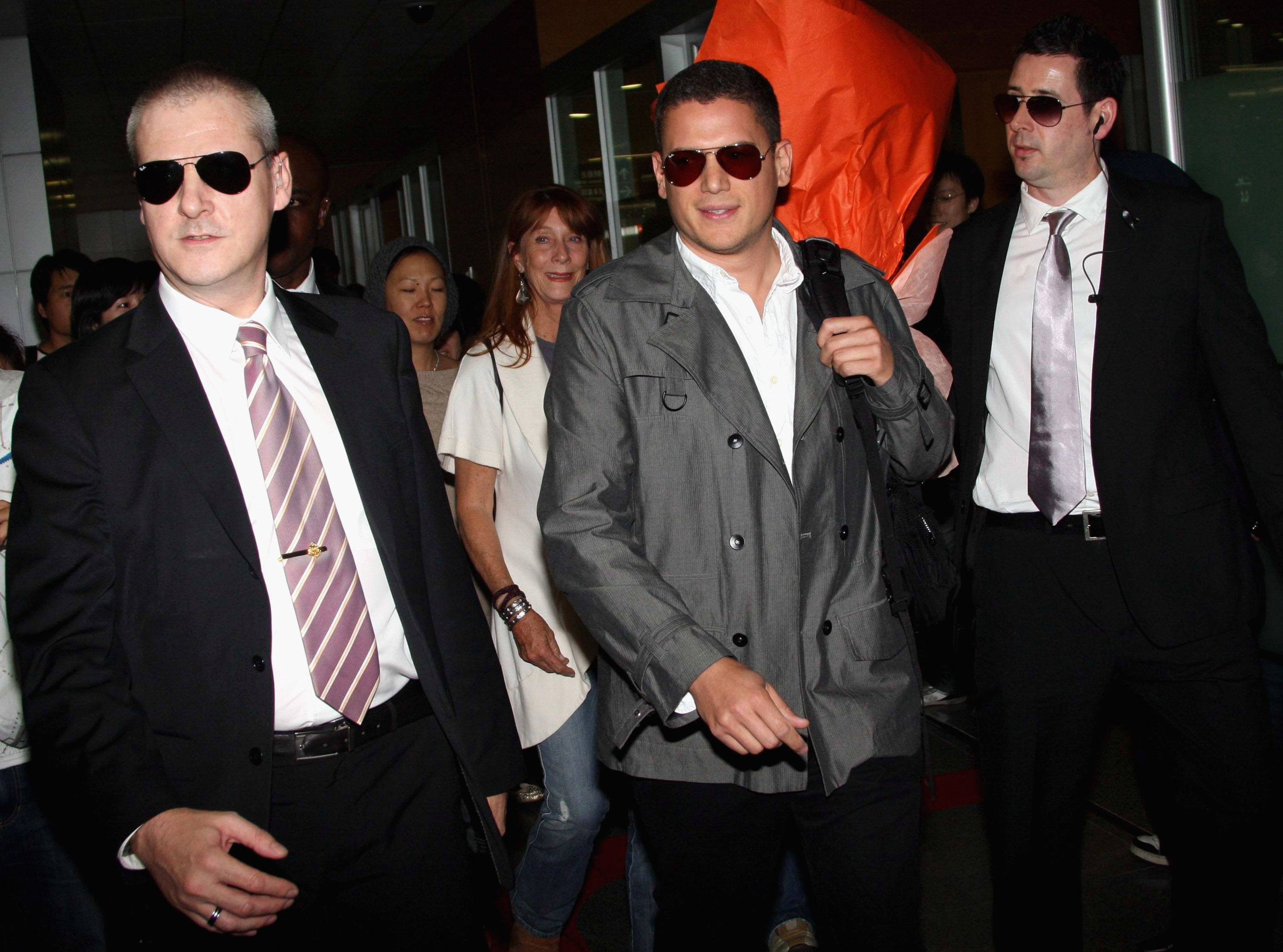 Wentworth Miller arrive pour un événement commercial le 18 avril 2009, à Shanghai, en Chine. | Source : Getty Images