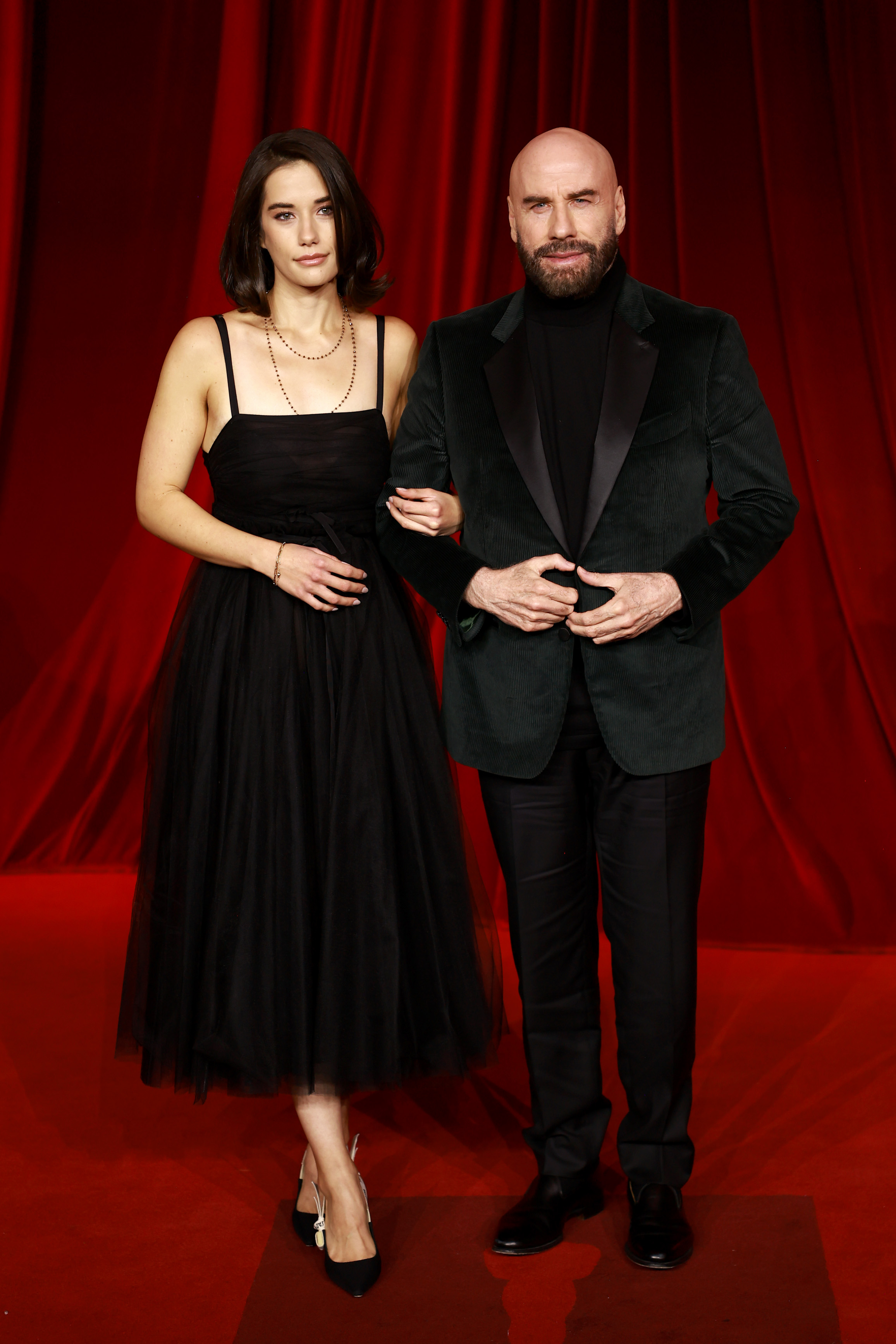 Ella Bleu et John Travolta au quatrième gala annuel du musée de l'Académie le 19 octobre 2024 à Los Angeles, Californie | Source : Getty Images