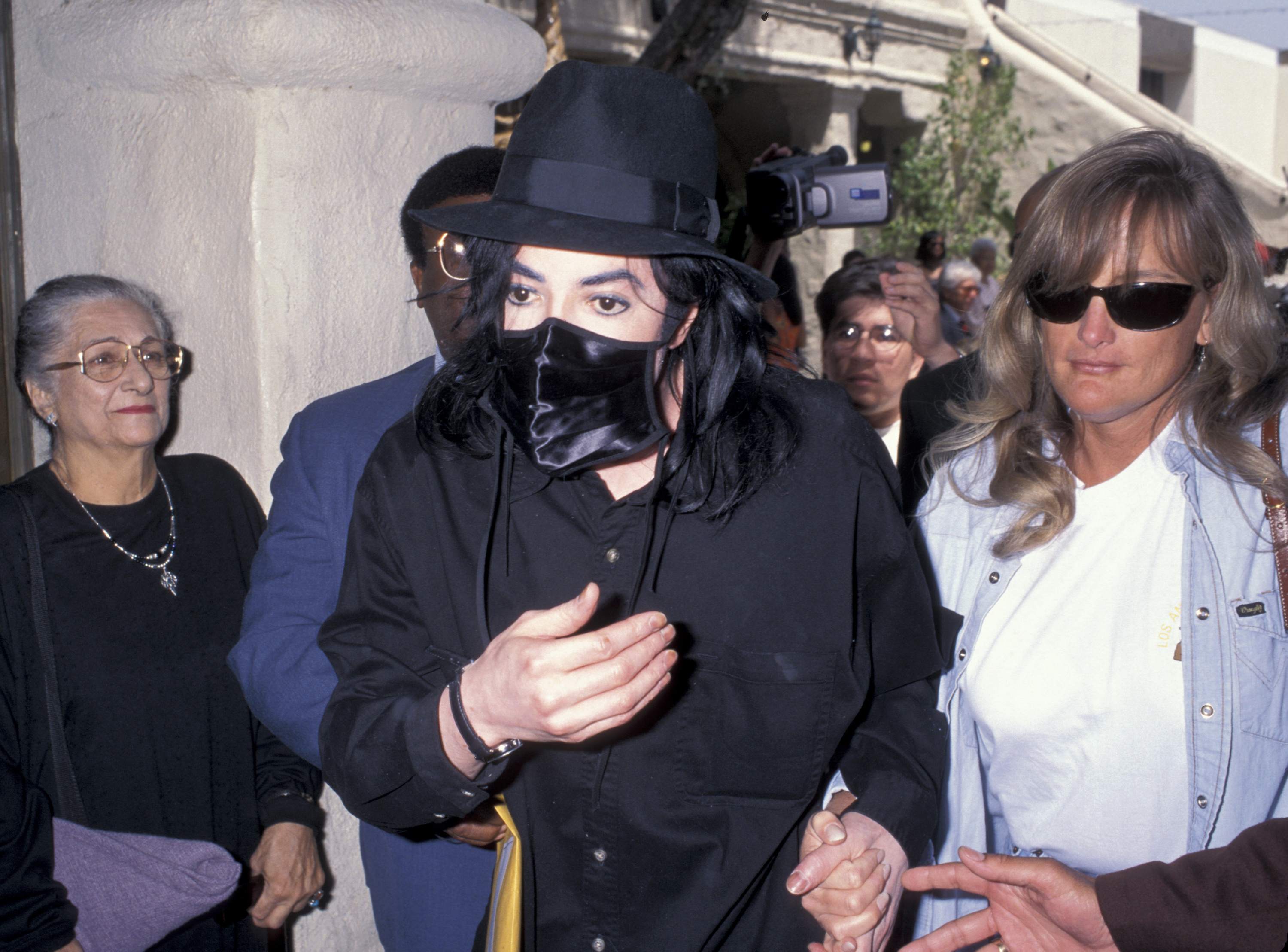 Michael Jackson et Debbie Rowe le 28 avril 1996 | Source : Getty Images