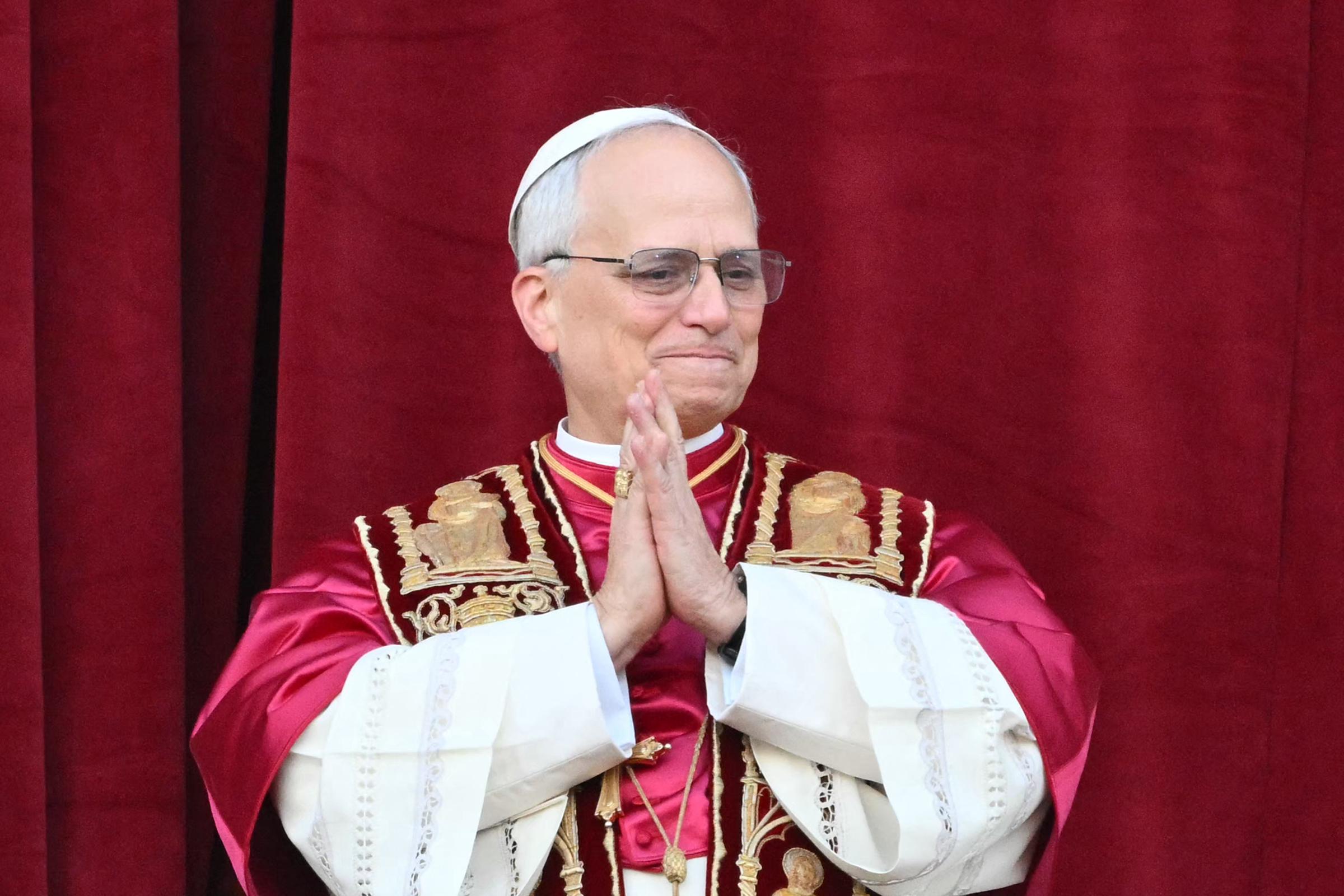 Le pape nouvellement élu Léon XIV, Robert Francis Prevost I Source : Getty Images