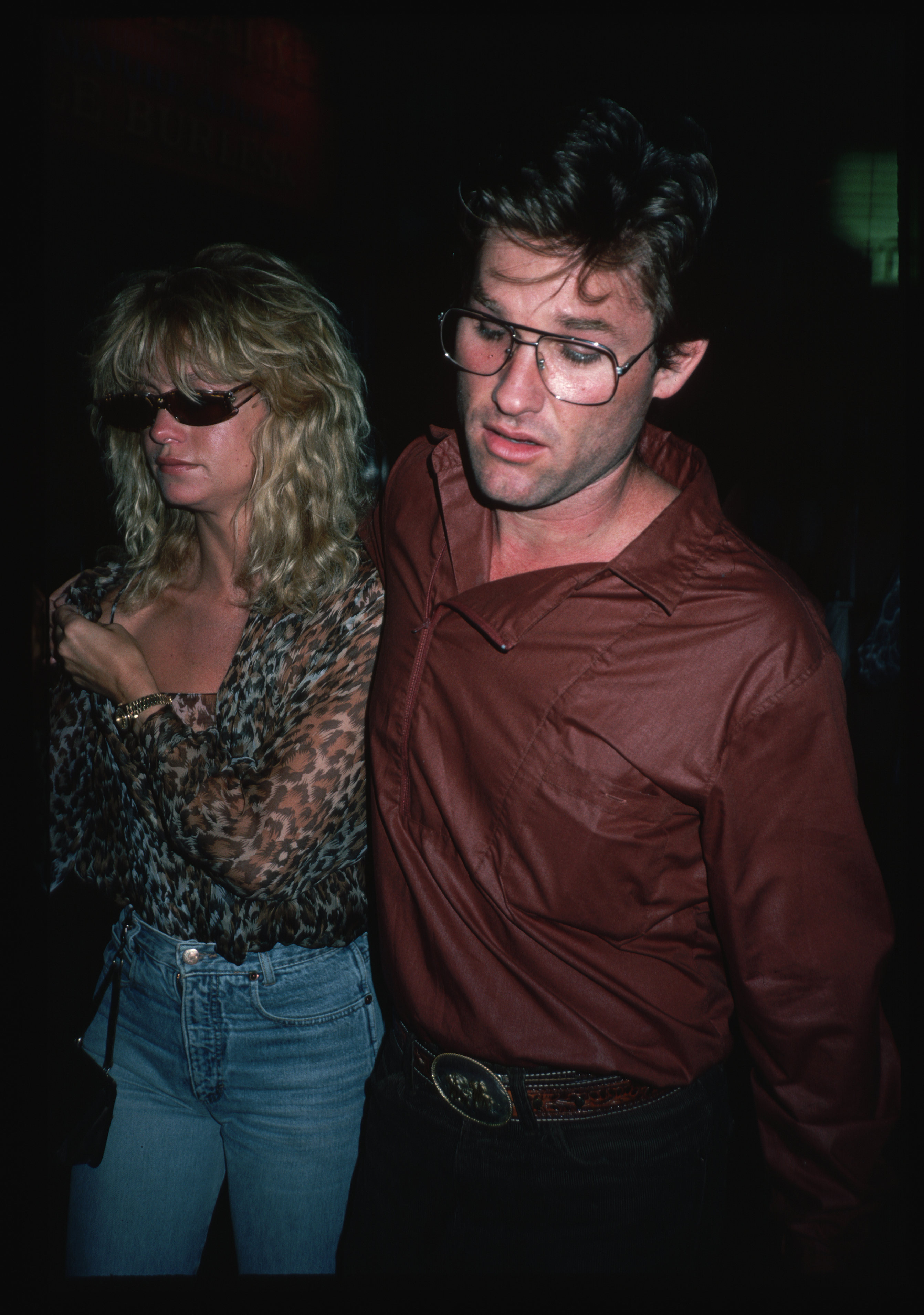 Goldie Hawn et Kurt Russell photographiés ensemble en 1983 | Source : Getty Images