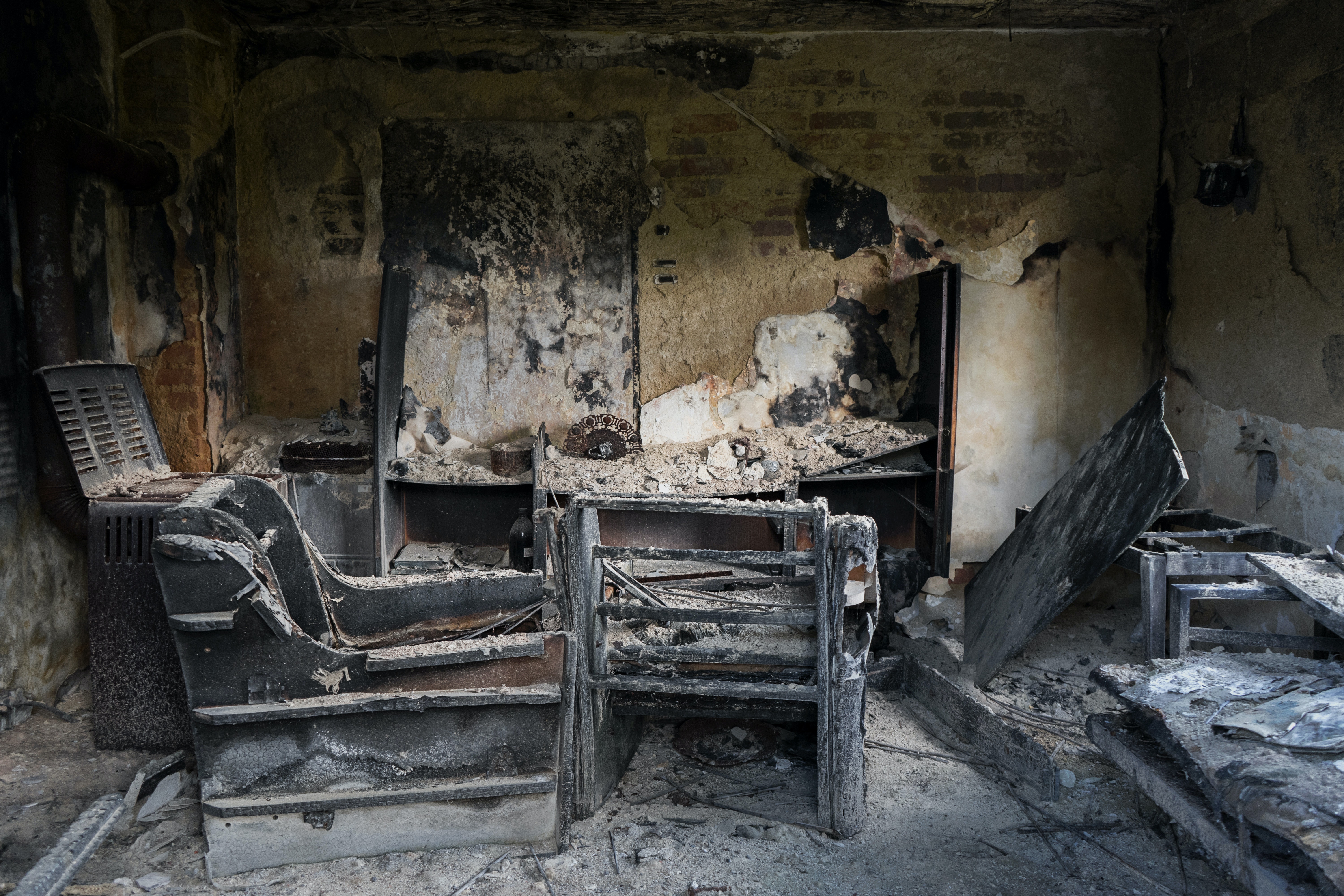 Leur maison familiale a brûlé. | Source : Pexels