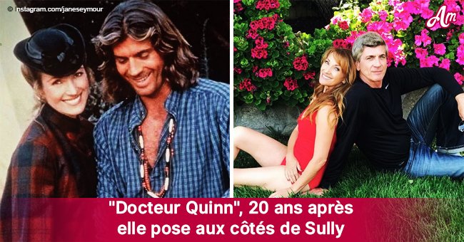 "Docteur Quinn": Michaela et Sully, posant ensemble 20 ans après la série