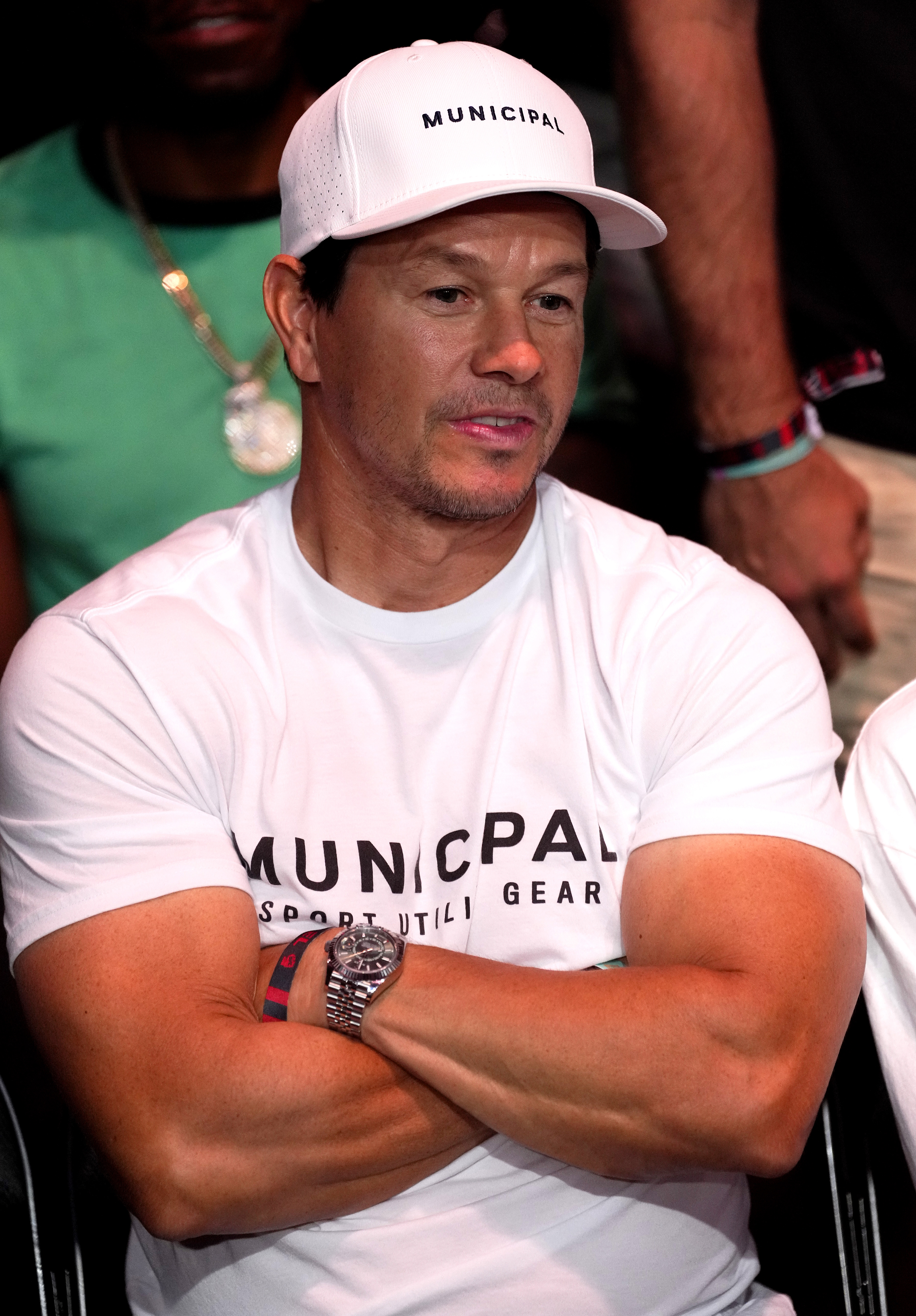 Mark Wahlberg est repéré à la T-Mobile Arena de Las Vegas, dans le Nevada, pour assister à l'événement palpitant UFC 290 le 08 juillet 2023 | Source : Getty Images
