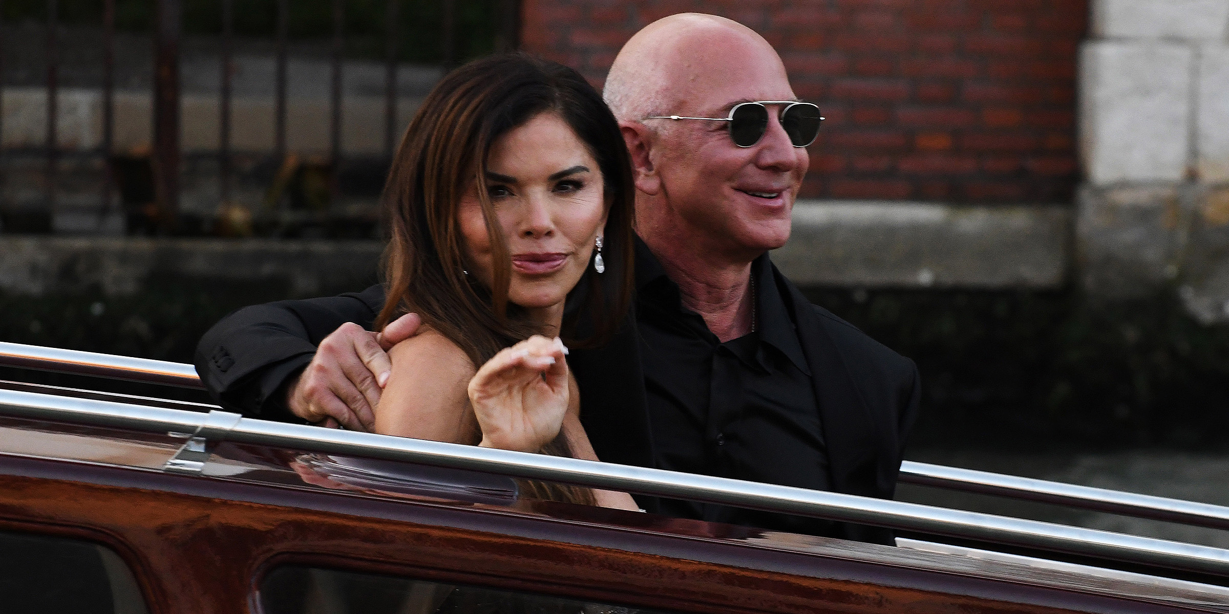 Lauren Sánchez et Jeff Bezos | Source : Getty Images