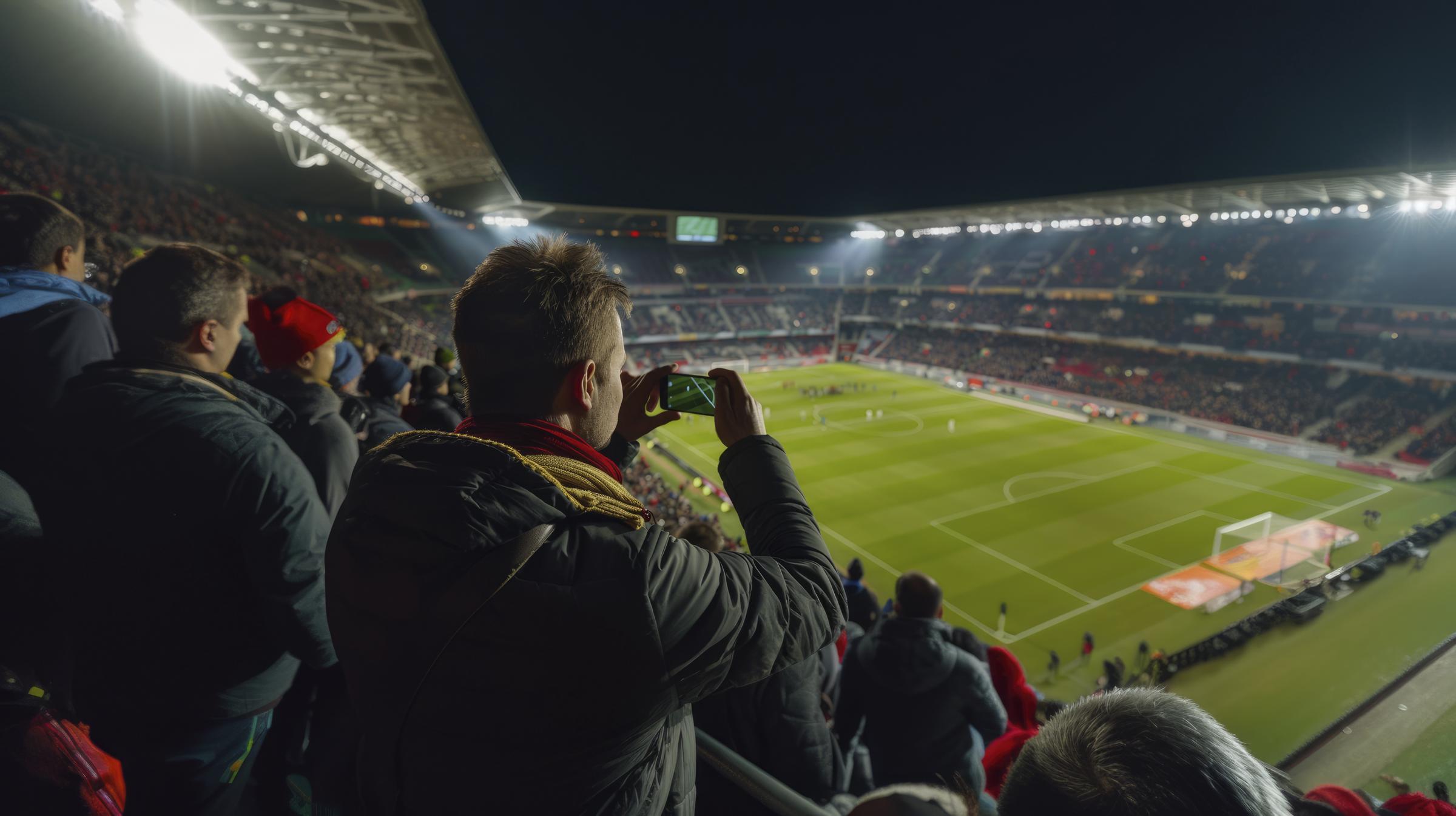 Un fan de foot qui regarde le match | Source : Magnific