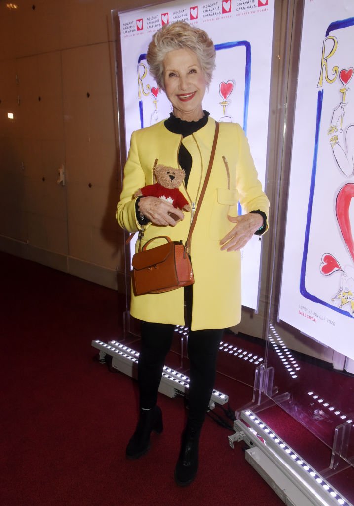 La présentatrice de télévision Danièle Gilbert assiste au concert de la vente aux enchères de la soirée du Cœur organisée par Mécenat Chirurgie Cardiaque à la salle Gaveau le 27 janvier 2020 à Paris, France. | Photo : Getty Images