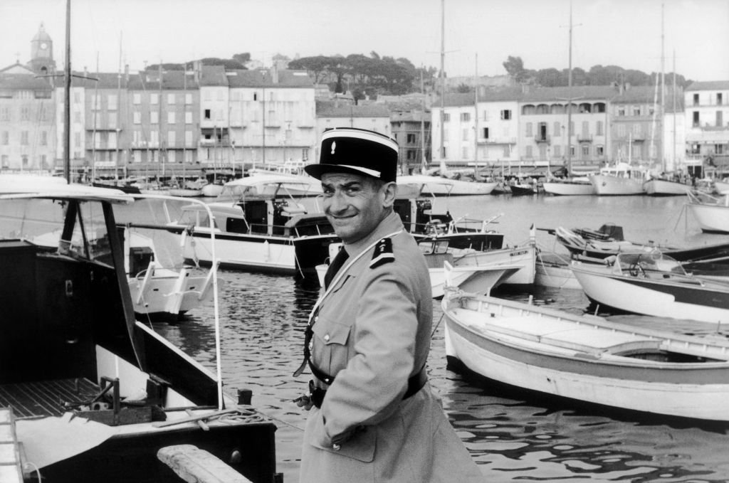 Louis de Funès sur le tournage du "Gendarme de Saint-Tropez" | Photo : Getty Images