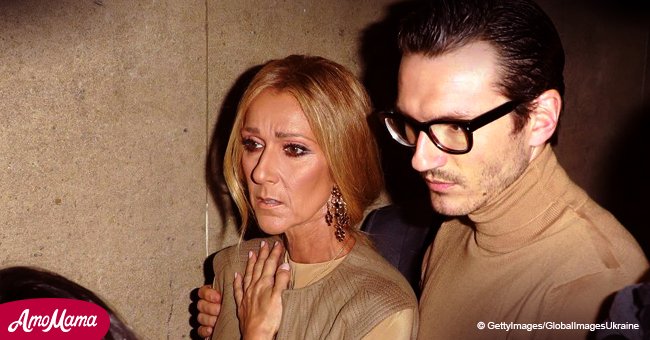 Céline Dion ne peut pas retenir ses larmes tandis qu'elle assiste à un défilé de mode avec son jeune compagnon