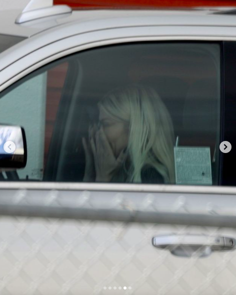 Tori Spelling vue en train de pleurer dans sa voiture, posté le 30 mars 2024 | Source : Instagram/entertainmenttonight