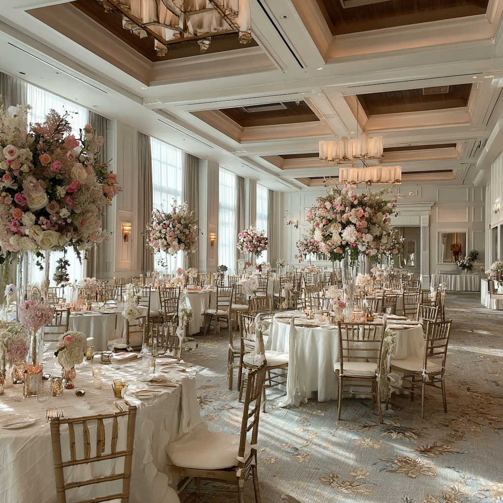 Une salle de réception d'un hôtel | Source : Midjourney