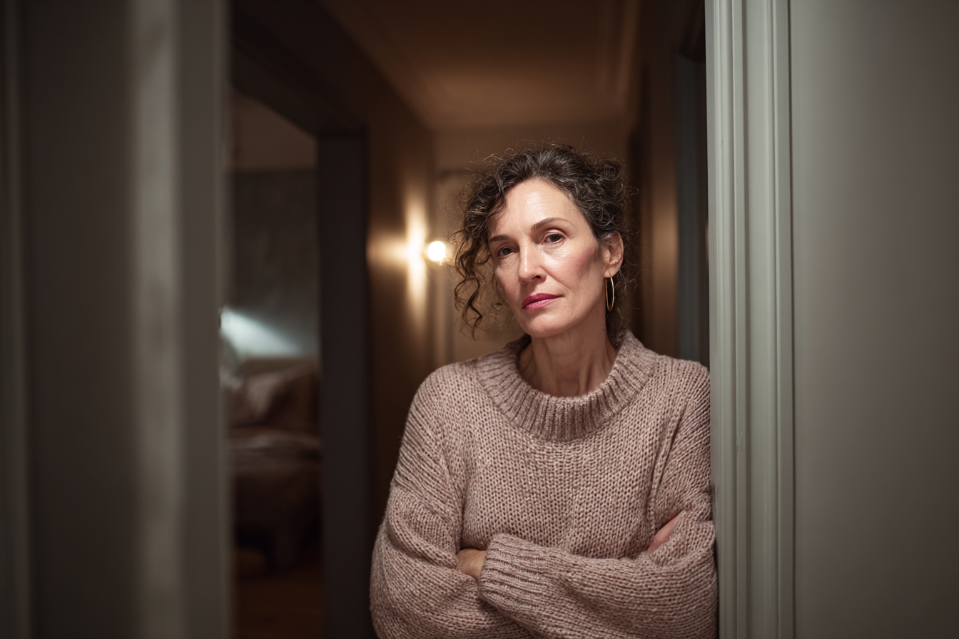 Une femme triste | Source : Midjourney